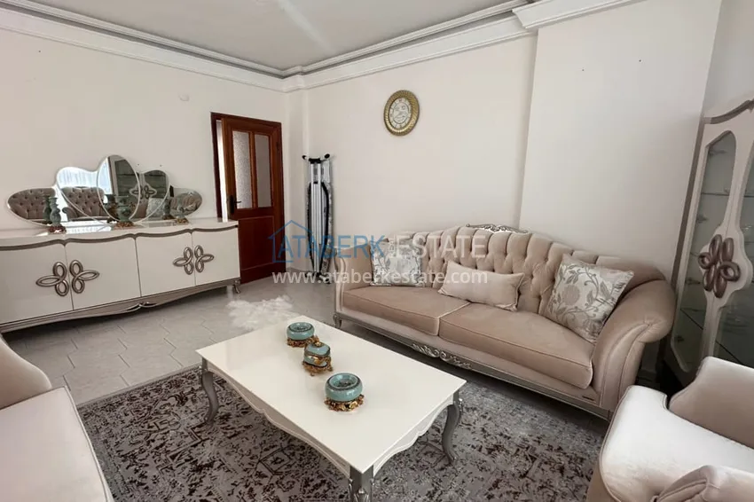 Приобрести Трехкомнатная квартира с открытым видом на горы и море в центре Алании 3 