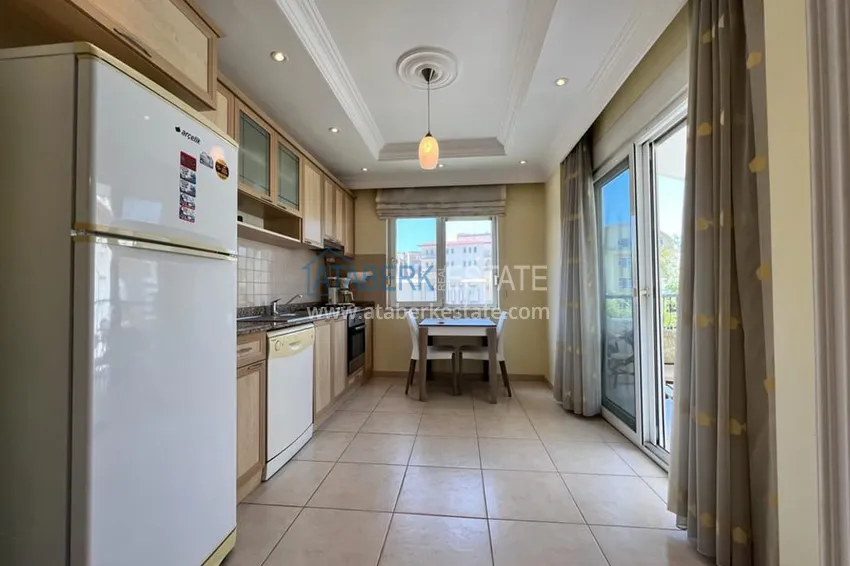 Приобрести Квартира 2+1 с мебелью в уютном комплексе всего в 250 метрах от моря, район Оба – Алания 6 