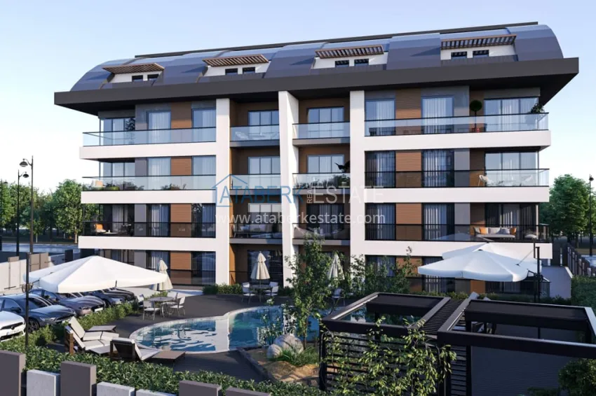 Инвестиционная недвижимость на этапе проекта в районе Паяллар - Алания 5