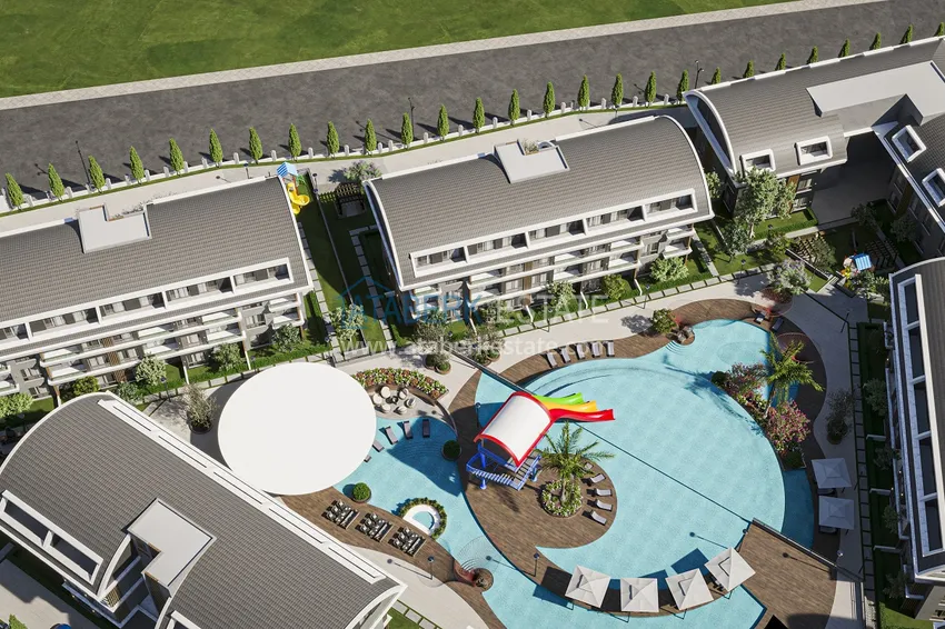 Новый проект роскошного жилого комплекса премиум-класса в районе Тюрклер, Алания 11 