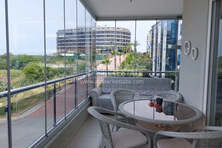 Приобрести Двухкомнатная квартира на аренду в 200 метрах от моря в комплексе ультра-люкс - Кестель  5 