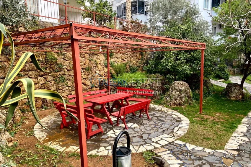 Квартира 2+1 меблированная с застеклёнными балконами и видом на горы, район Тосмур – Алания 8 