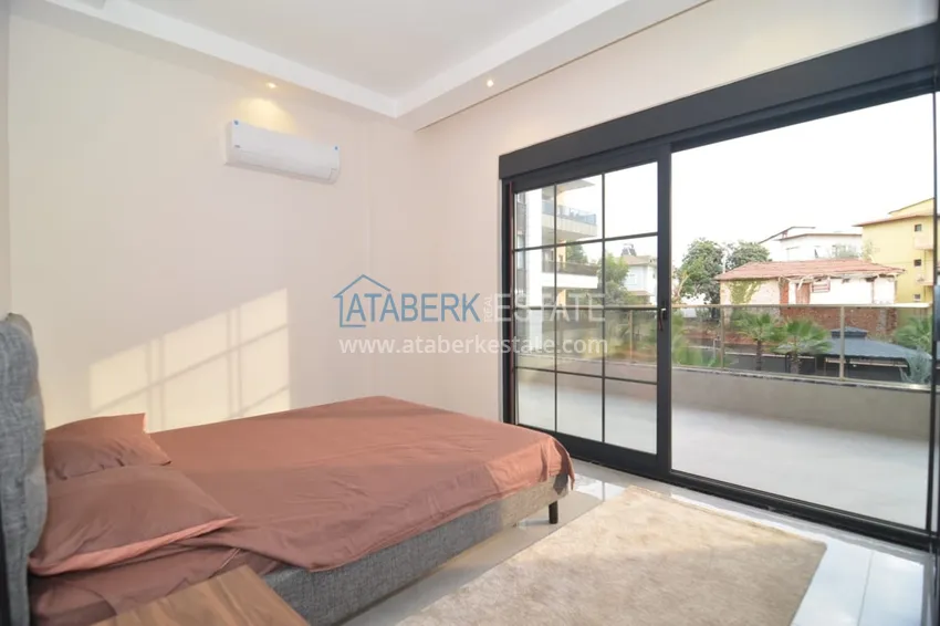 Приобрести Садовый дуплекс 3+1 с мебелью в молодом жилом комплексе премиум-класса, район Оба – Алания  8 