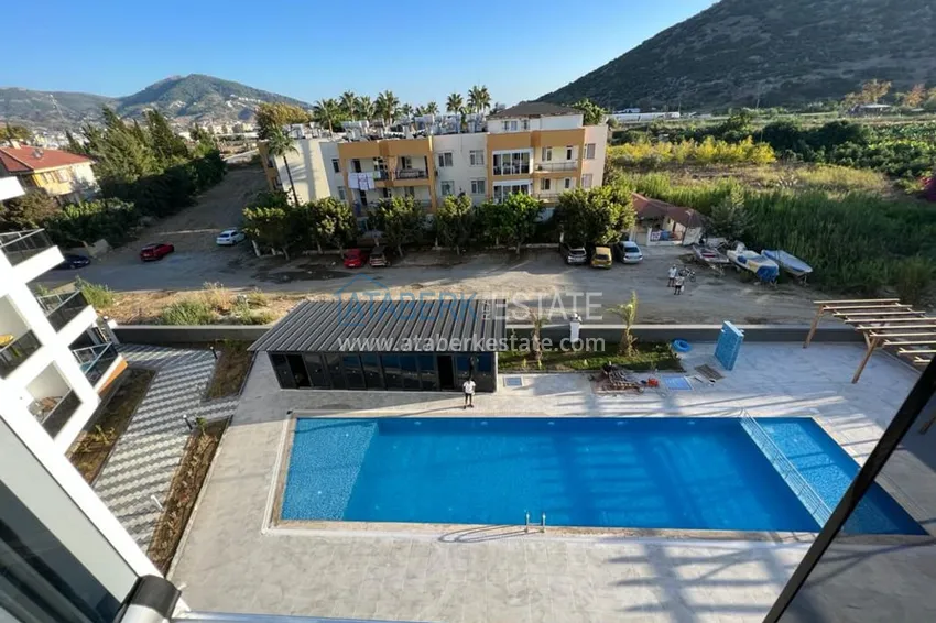 Приобрести Квартира 1+1 меблированная с застеклённым балконом и видом на море – новостройка, Газипаша 6 