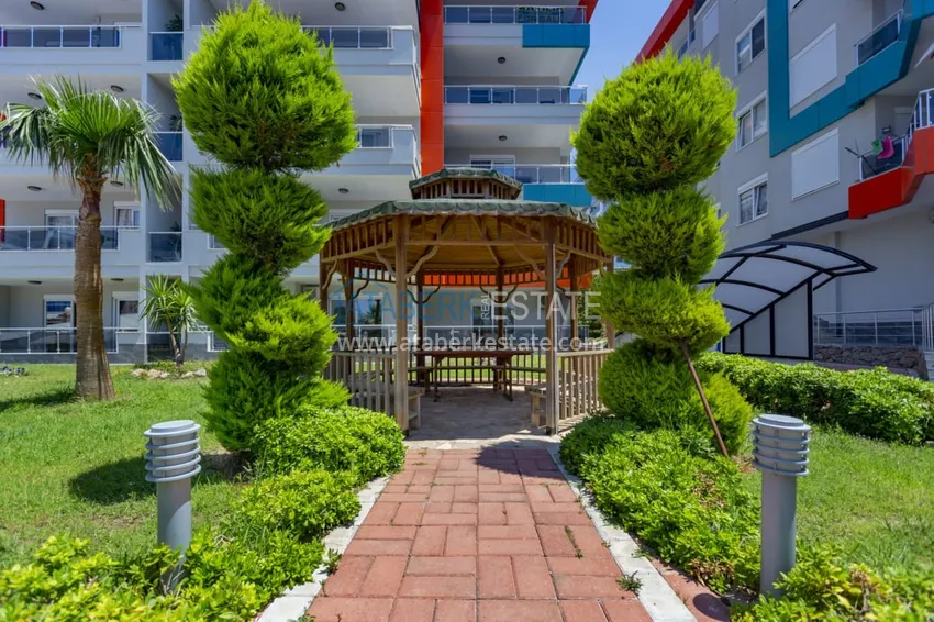 Двухкомнатная квартира на аренду в 200 метрах от моря в комплексе ультра-люкс - Кестель  6 