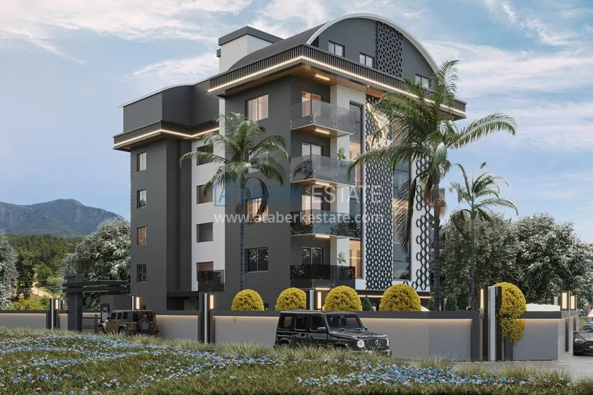 Проект офф-плана! Старт продаж! Элегантный бутик-комплекс в Алании, район верхняя Оба 11 