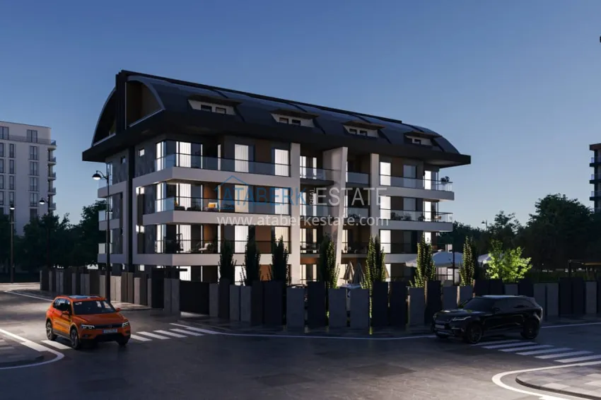 Инвестиционная недвижимость на этапе проекта в районе Паяллар - Алания 6