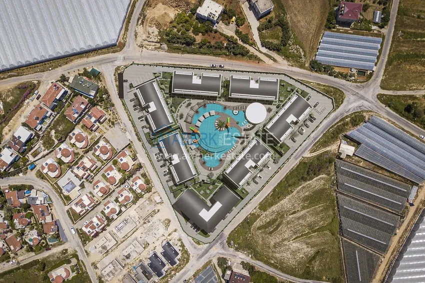 Новый проект роскошного жилого комплекса премиум-класса в районе Тюрклер, Алания 4 