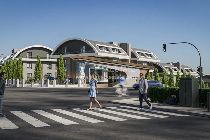 Новый проект роскошного жилого комплекса премиум-класса в районе Тюрклер, Алания 13 