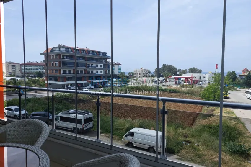 Приобрести Двухкомнатная квартира на аренду в 200 метрах от моря в комплексе ультра-люкс - Кестель  6 