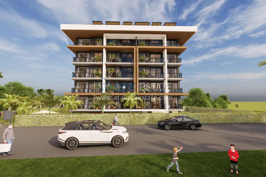 Проект офф-плана! Новый бутик-комплекс в 280 метрах от моря, район Оба 7 