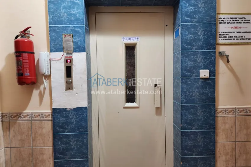 Квартира 2+1 частично меблированная, всего в 300 метрах от моря, район Махмутлар – Алания 9 