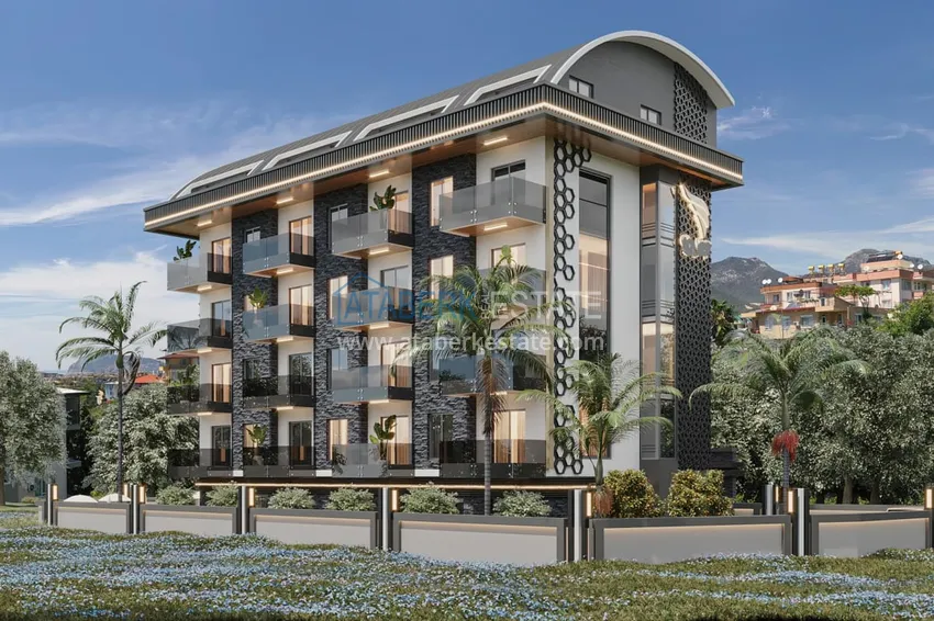 Проект офф-плана! Старт продаж! Элегантный бутик-комплекс в Алании, район верхняя Оба 12 