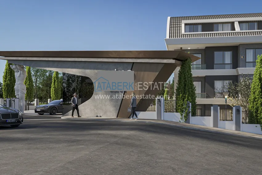 Новый проект роскошного жилого комплекса премиум-класса в районе Тюрклер, Алания 14 