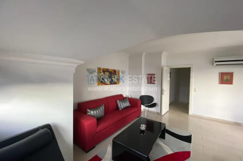 Приобрести Видовая квартира-дуплекс 4+1 с мебелью в Алании  14 