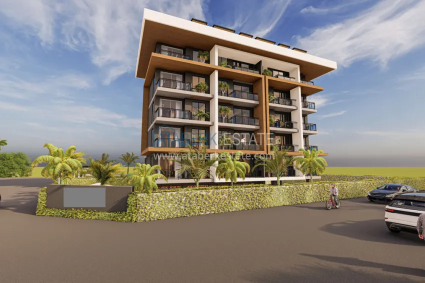 Проект офф-плана! Новый бутик-комплекс в 280 метрах от моря, район Оба 8 