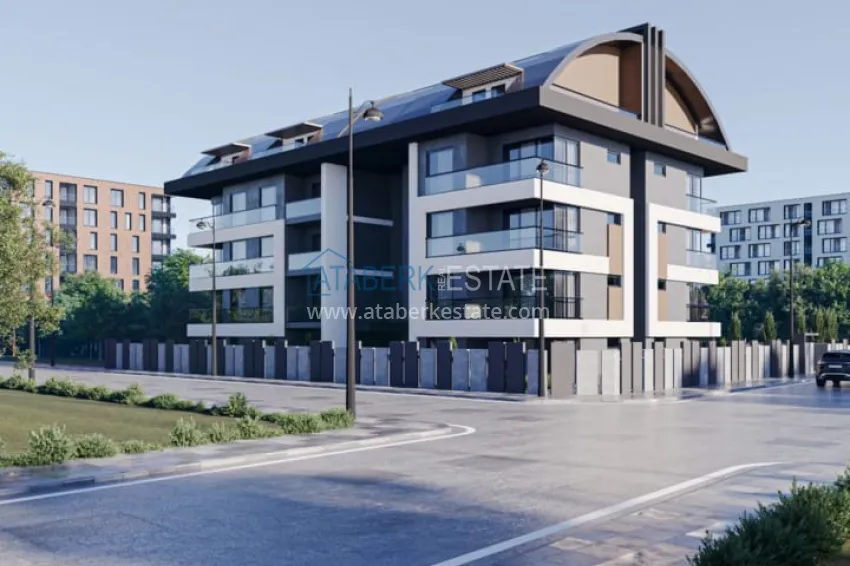 Инвестиционная недвижимость на этапе проекта в районе Паяллар - Алания 8