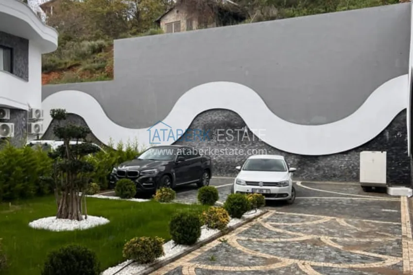 Полностью меблированная вилла 3+1 по цене от застройщика в районе Каргыджак, Алания  9 