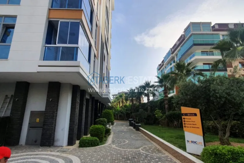 Квартира 1+1 с мебелью рядом с морем в районе открытом для ВНЖ, Тосмур  9 