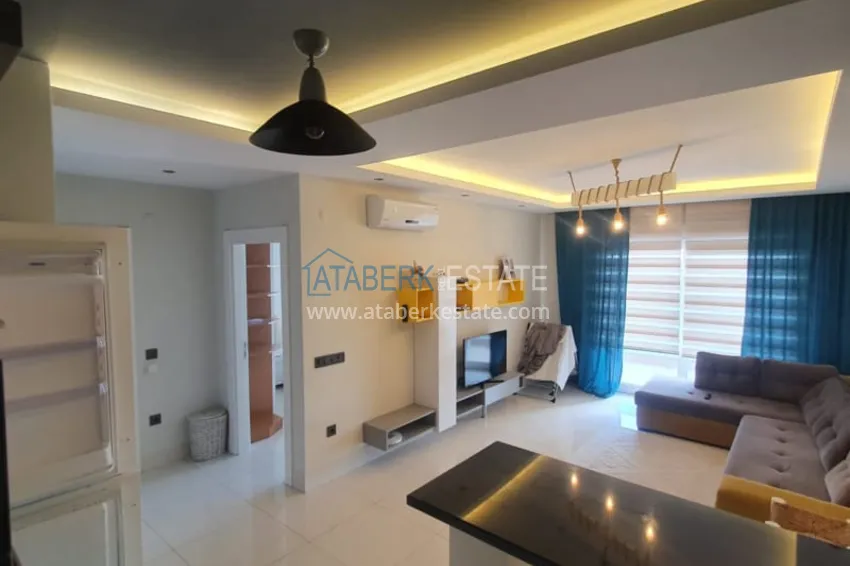 Приобрести Квартира 1+1 с мебелью рядом с морем в районе открытом для ВНЖ, Тосмур  9 