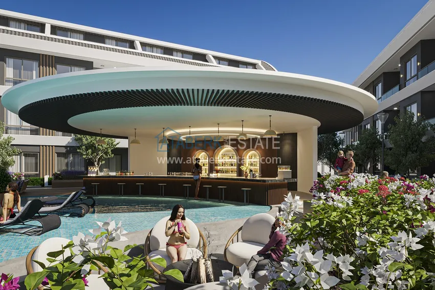 Новый проект роскошного жилого комплекса премиум-класса в районе Тюрклер, Алания 15 