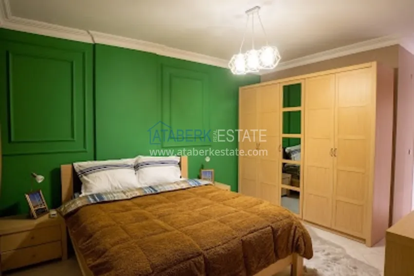 Приобрести Квартира 2+1 меблированная с видом на горы и море в уютном комплексе, район Тосмур – Алания 11 