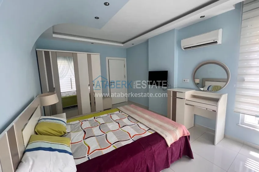 Приобрести Двухкомнатная квартира на аренду в 200 метрах от моря в комплексе ультра-люкс - Кестель  8 