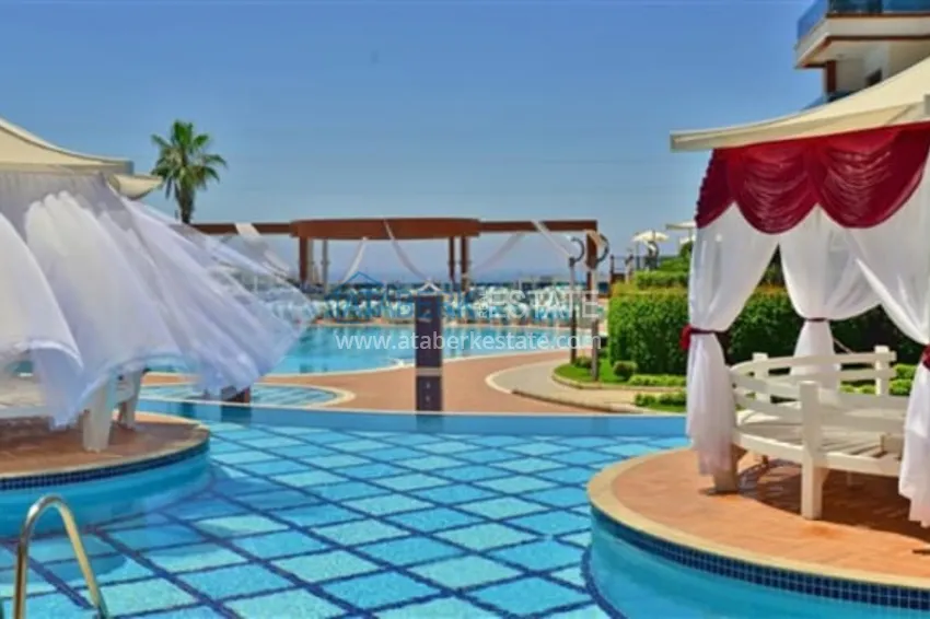 Квартира 2+1 с видом на море и горы, меблированная район Махмутлар – Алания 11 