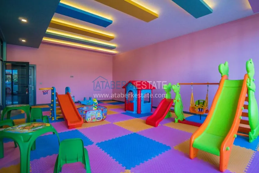 Квартира 3+1 с отдельной кухней в новом комплексе, район Махмутлар – Алания 12 