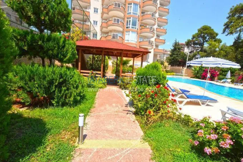 Квартира в районе Джикджилли - Алания с мебелью и застеклёнными балконами 8 