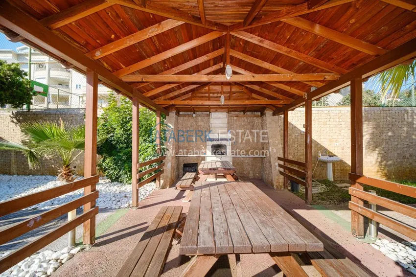 Квартира в районе Джикджилли - Алания с мебелью и застеклёнными балконами 9 