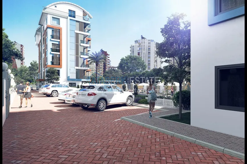 Новый проект жилого комплекса комфорт-класса в Алании, Газипаше 9 