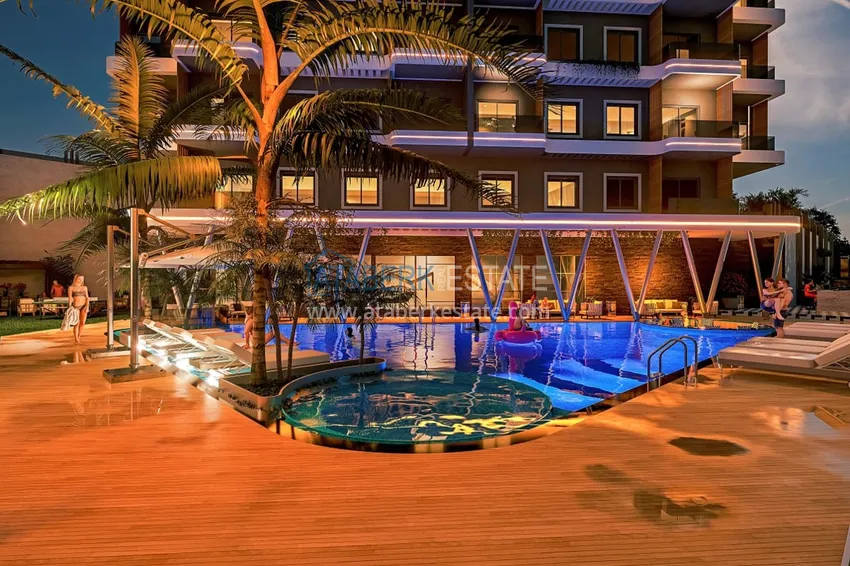 Квартиры офф-плана в сегменте комфорт в Демирташ, Алания 9