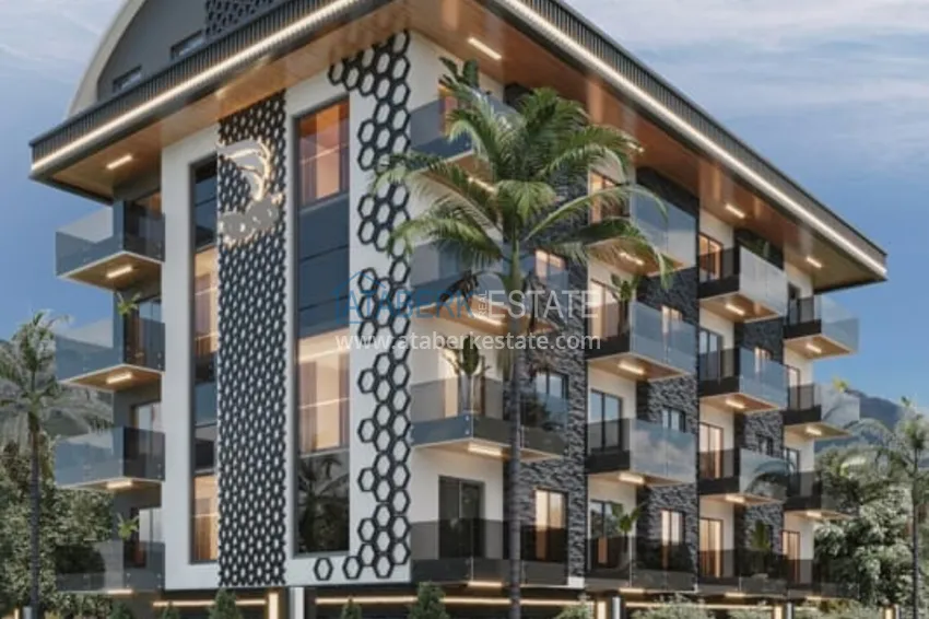 Проект офф-плана! Старт продаж! Элегантный бутик-комплекс в Алании, район верхняя Оба 14 