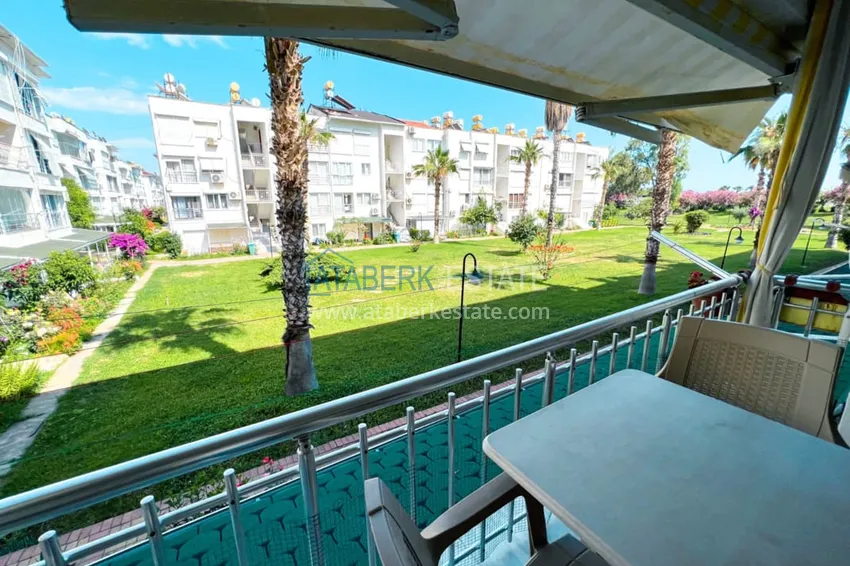 Приобрести Просторная двухкомнатная квартира с мебелью и камином в районе Алании – Конаклы 9 