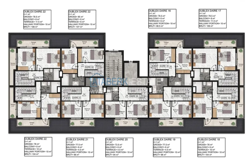 Купить дешево Новый проект роскошного жилого комплекса премиум-класса в районе Тюрклер, Алания 5 