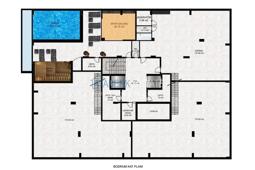 Купить дешево Новый проект малоэтажного жилого комплекса в Газипаше 7 