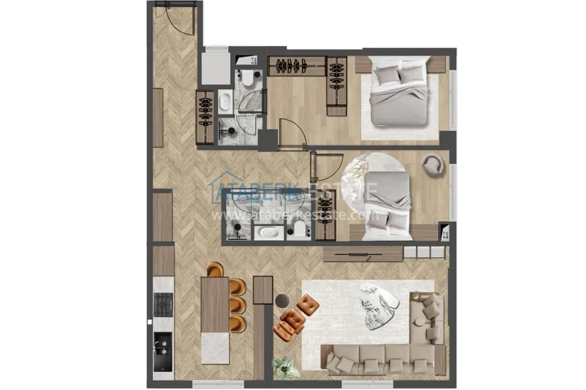 Купить дешево Уникальный проект комплекс-отель класса люкс в Анталии – Алтынташ 15 