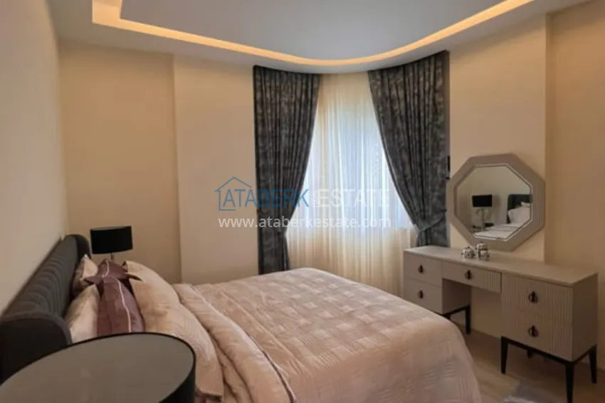 Приобрести Полностью меблированная вилла 3+1 по цене от застройщика в районе Каргыджак, Алания  11 