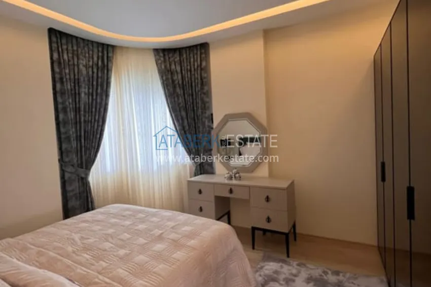 Приобрести Полностью меблированная вилла 3+1 по цене от застройщика в районе Каргыджак, Алания  12 