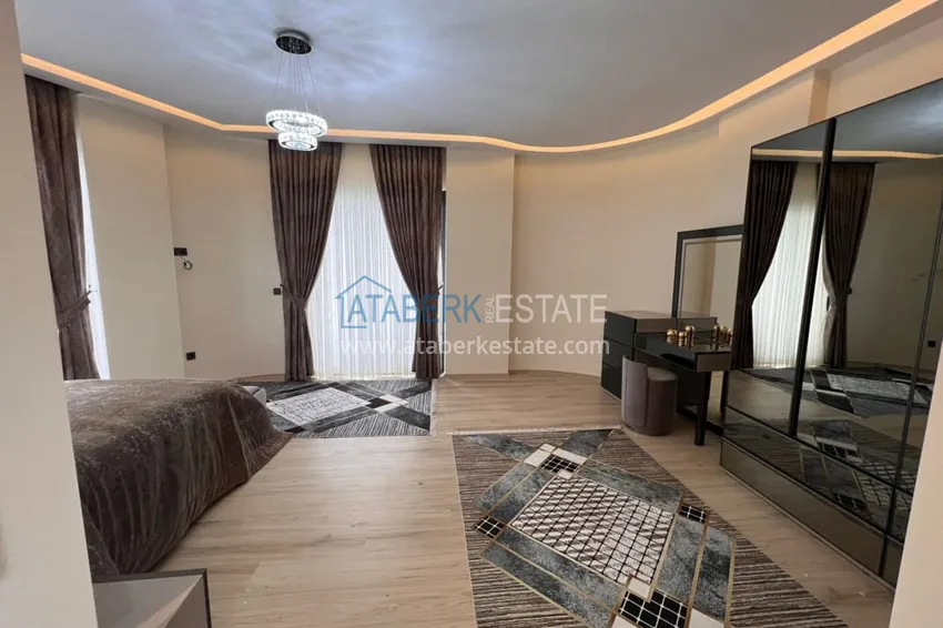 Приобрести Полностью меблированная вилла 3+1 по цене от застройщика в районе Каргыджак, Алания  24 