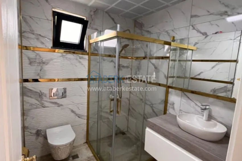 Приобрести Полностью меблированная вилла 3+1 по цене от застройщика в районе Каргыджак, Алания  25 