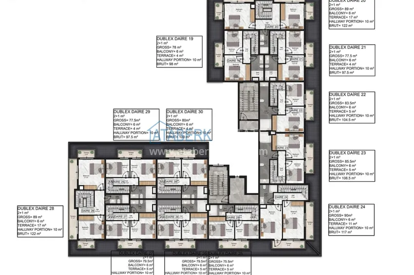 Купить дешево Новый проект роскошного жилого комплекса премиум-класса в районе Тюрклер, Алания 9 