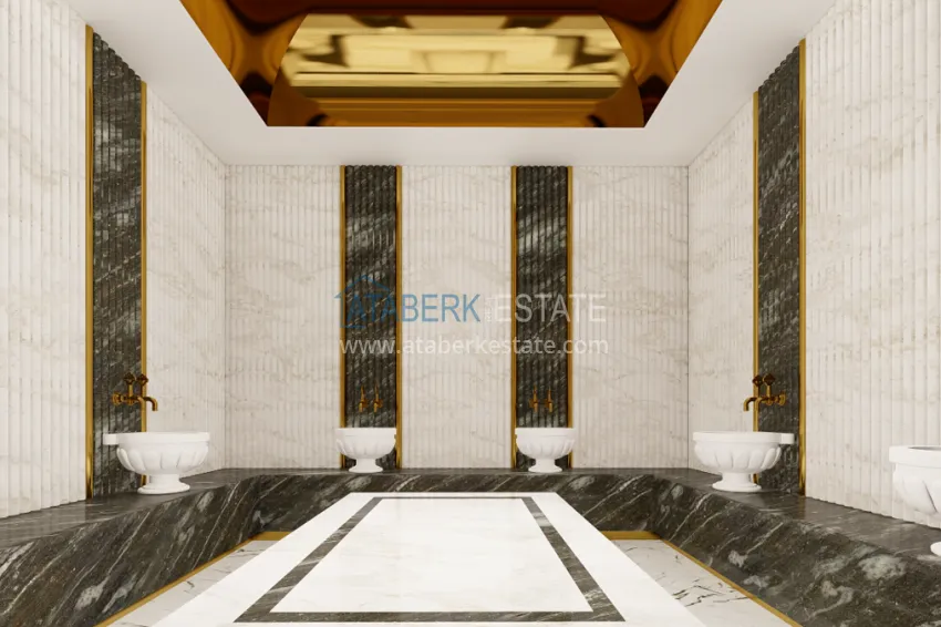 Квартиры на этапе котлована в районе Паяллар, Алания  14 