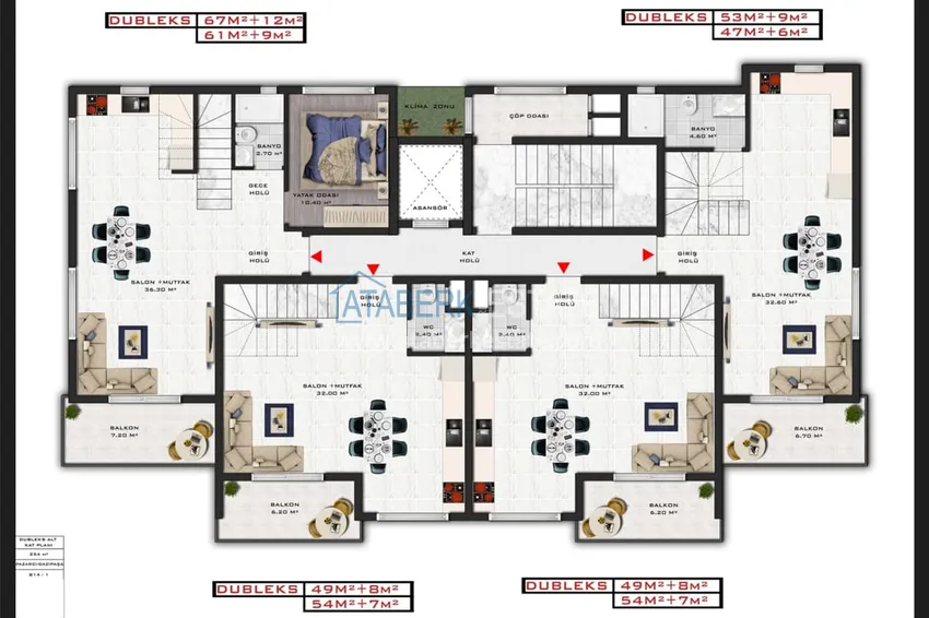 Купить дешево Новый проект жилого комплекса комфорт-класса в Алании, Газипаше 1 
