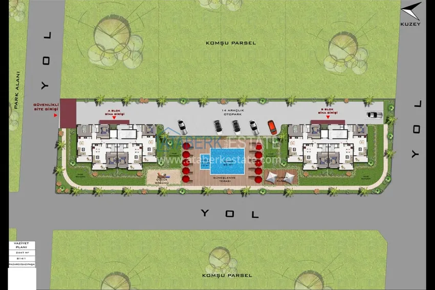 Купить дешево Новый проект жилого комплекса комфорт-класса в Алании, Газипаше 5 