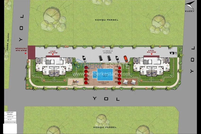 Купить дешево Новый проект жилого комплекса комфорт-класса в Алании, Газипаше 6 