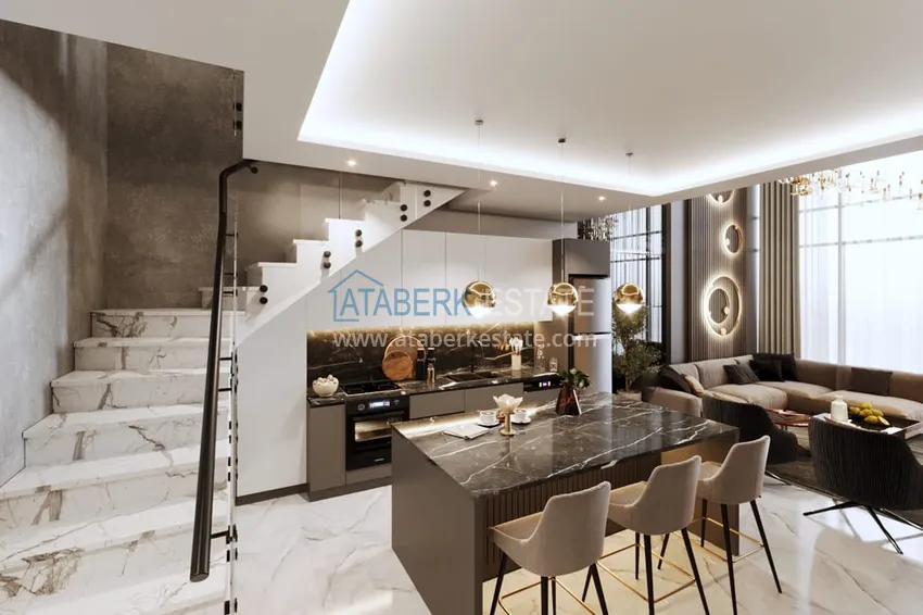 Приобрести Новый проект малоэтажного жилого комплекса в Газипаше 15 