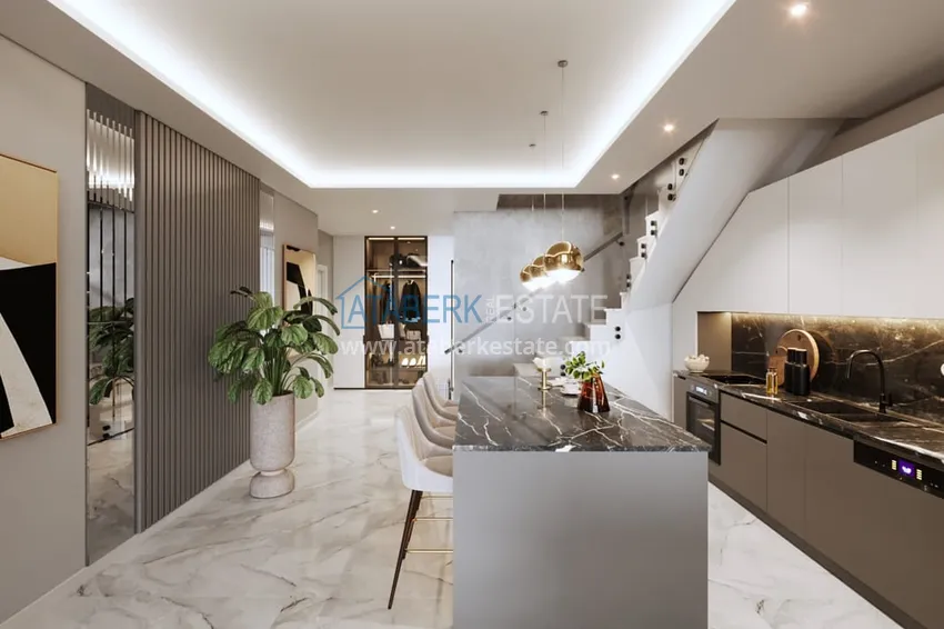 Приобрести Новый проект малоэтажного жилого комплекса в Газипаше 19 