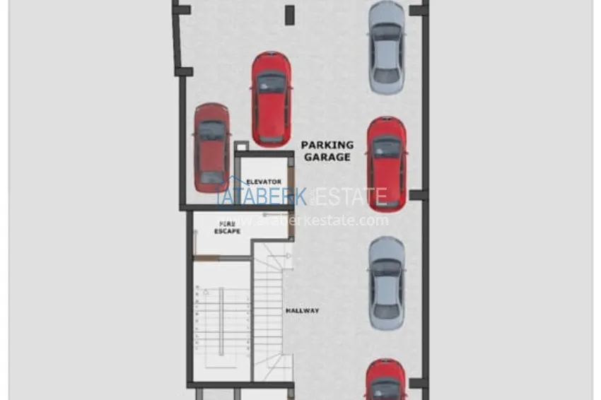 Купить дешево Меблированная двухкомнатная квартира от собственника в новостройке - район Оба, Алания 3 